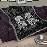 The Nordic Monster Wolf Viking SED-0653 Quilt