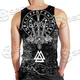 Viking Magical Runic Compass SED-0654 Men Tank-tops