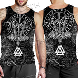 Viking Magical Runic Compass SED-0654 Men Tank-tops