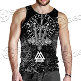 Viking Magical Runic Compass SED-0654 Men Tank-tops