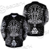 Viking Magical Runic Compass SED-0654 Button Jacket