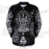 Viking Magical Runic Compass SED-0654 Button Jacket