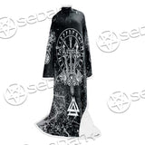 Viking Magical Runic Compass SED-0654 Sleeved Blanket