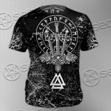 Viking Magical Runic Compass SED-0654 Unisex T-shirt