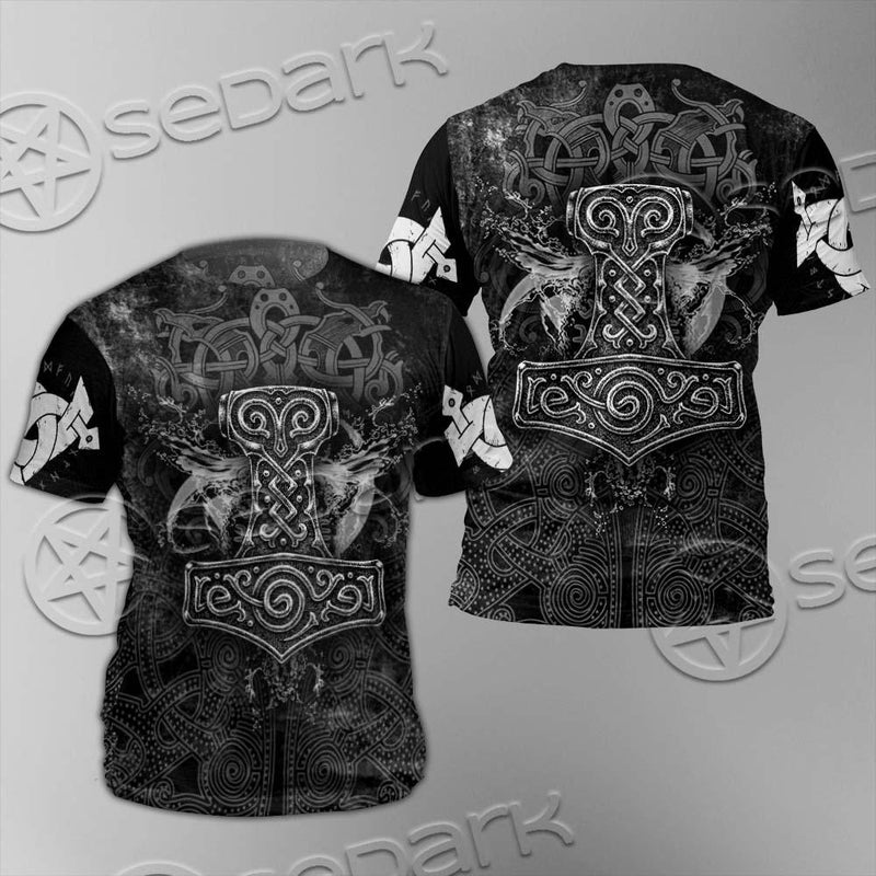 Viking Thor'S Hammer SED-0655 Unisex T-shirt