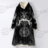 Occult Art SED-0657 Oversized Sherpa Blanket Hoodie