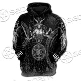 Occult Art SED-0657 Hoodie & Zip Hoodie Raglan