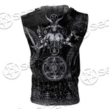 Occult Art SED-0657 Zip Sleeveless Hoodie