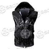 Occult Art SED-0657 Zip Sleeveless Hoodie