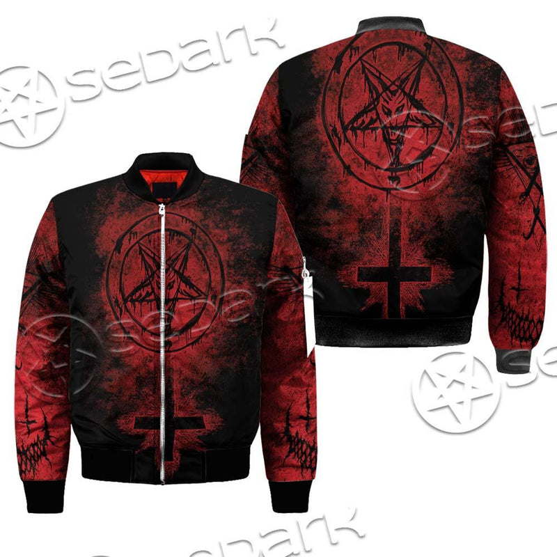 Red Sigil Of Baphomet SED-0658 Jacket