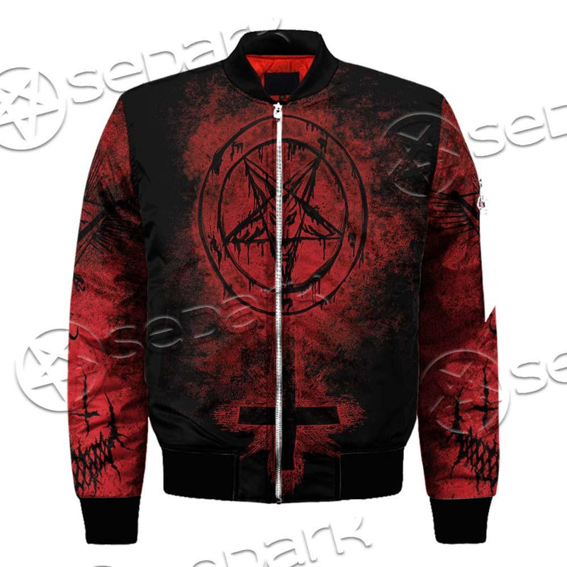 Red Sigil Of Baphomet SED-0658 Jacket