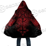 Red Sigil Of Baphomet SED-0658 Cloak