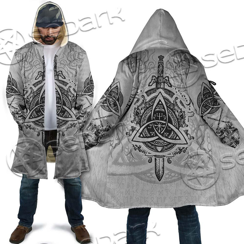 Ancient Viking Warrior Symbols SED-0659 Cloak