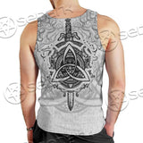 Ancient Viking Warrior Symbols SED-0659 Men Tank-tops