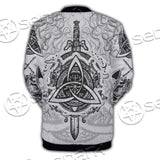 Ancient Viking Warrior Symbols SED-0659 Button Jacket