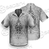 Ancient Viking Warrior Symbols SED-0659 Shirt Allover