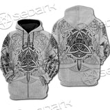 Ancient Viking Warrior Symbols SED-0659 Hoodie & Zip Hoodie Raglan