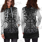 Viking Symbol Tree Of Life SED-0660 Hoodie Dress