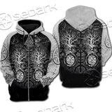 Viking Symbol Tree Of Life SED-0660 Hoodie & Zip Hoodie Raglan