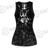 Baphomet Cross Inverted SED-0661 Women Tank Top