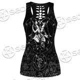 Baphomet Cross Inverted SED-0661 Women Tank Top