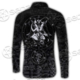 Baphomet Cross Inverted SED-0661 Shirt Allover