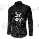 Baphomet Cross Inverted SED-0661 Shirt Allover