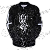 Baphomet Cross Inverted SED-0661 Button Jacket