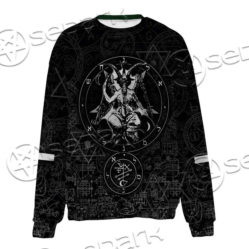 Baphomet Cross Inverted SED-0661 Unisex Sweatshirt