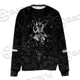 Baphomet Cross Inverted SED-0661 Unisex Sweatshirt