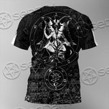 Baphomet Cross Inverted SED-0661 Unisex T-shirt