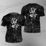 Baphomet Cross Inverted SED-0661 Unisex T-shirt