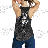 Baphomet Cross Inverted SED-0661 Women Tank Top