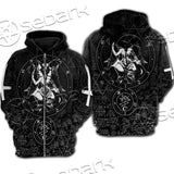 Baphomet Cross Inverted SED-0661 Hoodie & Zip Hoodie Raglan