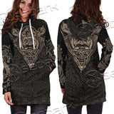 Fenrir Norse Mythology SED-0662 Hoodie Dress