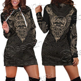 Fenrir Norse Mythology SED-0662 Hoodie Dress