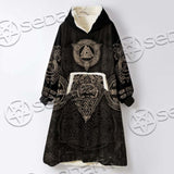 Fenrir Norse Mythology SED-0662 Oversized Sherpa Blanket Hoodie