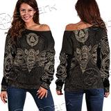 Fenrir Norse Mythology SED-0662 Off Shoulder Sweaters