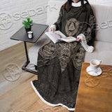 Fenrir Norse Mythology SED-0662 Sleeved Blanket