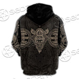 Fenrir Norse Mythology SED-0662 Hoodie & Zip Hoodie Raglan