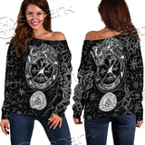 Viking Symbols Tree Of Life SED-0663 Off Shoulder Sweaters