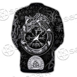 Viking Symbols Tree Of Life SED-0663 Button Jacket