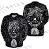 Viking Symbols Tree Of Life SED-0663 Button Jacket