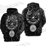 Viking Symbols Tree Of Life SED-0663 Hoodie & Zip Hoodie Raglan