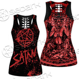 Red Satanic SED-0664 Women Tank Top