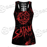 Red Satanic SED-0664 Women Tank Top