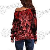 Red Satanic SED-0664 Off Shoulder Sweaters