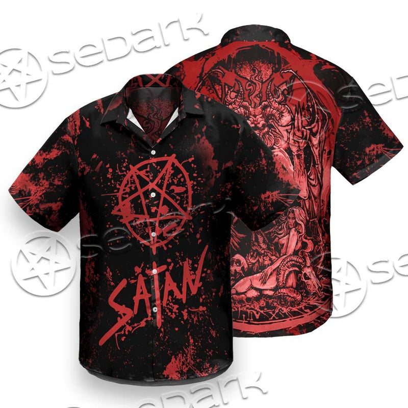 Red Satanic SED-0664 Shirt Allover