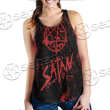 Red Satanic SED-0664 Women Tank Top