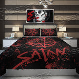 Red Satanic SED-0665 Bed set